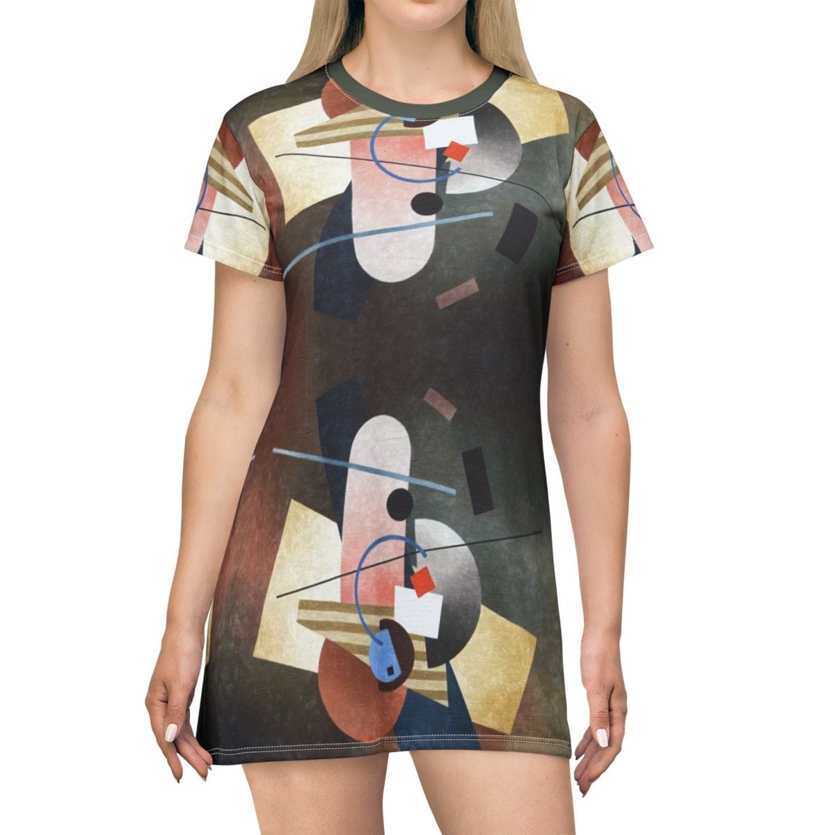 Art T Shirt Dress, Artist Paul Kelpe, Artwork 